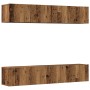 Muebles de TV de pared 4 uds madera vieja madera de ingeniería von , TV-Möbel - Ref: Foro24-3328943, Preis: 182,54 €, Rabatt: %