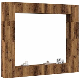 Conjunto de mueble de TV 8 piezas montado la pared madera vieja von , TV-Möbel - Ref: Foro24-3328955, Preis: 491,79 €, Rabatt: %