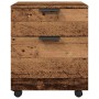 Archivador ruedas madera contrachapada madera vieja 45x38x54 cm von , Schränke und Lagerung - Ref: Foro24-856949, Preis: 54,3...
