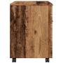 Archivador ruedas madera contrachapada madera vieja 45x38x54 cm von , Schränke und Lagerung - Ref: Foro24-856949, Preis: 54,3...