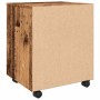 Archivador ruedas madera contrachapada madera vieja 45x38x54 cm von , Schränke und Lagerung - Ref: Foro24-856949, Preis: 54,3...
