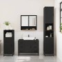 Juego de muebles de baño 3 pzas madera contrachapada negro von , Badezimmermöbel - Ref: Foro24-3300990, Preis: 269,07 €, Raba...
