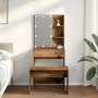 Juego de tocador con LED madera contrachapada madera vieja von , Schlafzimmerkommoden - Ref: Foro24-3329187, Preis: 124,93 €,...