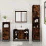 Set de muebles baño 3 pzas madera contrachapada roble ahumado von , Badezimmermöbel - Ref: Foro24-3301032, Preis: 236,19 €, R...