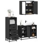 Juego de muebles de baño 3 pzas madera contrachapada negro von , Badezimmermöbel - Ref: Foro24-3301030, Preis: 247,51 €, Raba...