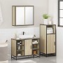 Set de muebles de baño 3 pzas madera contrachapada roble Sonoma von , Badezimmermöbel - Ref: Foro24-3300971, Preis: 216,03 €,...