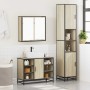 Set de muebles de baño 3 pzas madera contrachapada roble Sonoma von , Badezimmermöbel - Ref: Foro24-3301091, Preis: 295,12 €,...