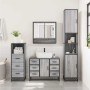 Set de muebles de baño 3 pzas madera contrachapada gris sonoma von , Badezimmermöbel - Ref: Foro24-3301053, Preis: 294,78 €, ...