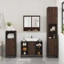 Set de muebles baño 2 pzas madera contrachapada marrón roble von , Badezimmermöbel - Ref: Foro24-3300944, Preis: 153,32 €, Ra...