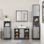 Set de muebles de baño 3 pzas madera contrachapada gris sonoma by , Bathroom furniture - Ref: Foro24-3300973, Price: 229,00 €...