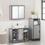 Set de muebles de baño 3 pzas madera contrachapada gris sonoma by , Bathroom furniture - Ref: Foro24-3300973, Price: 229,00 €...