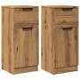 Aparadores 2 uds madera ingeniería roble artisian 30x30x70 cm de , Aparadores - Ref: Foro24-856954, Precio: 96,68 €