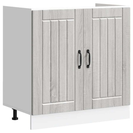Panel para lavavajillas Lucca madera contrachapada sonoma gris de , Armarios de cocina - Ref: Foro24-853693, Precio: 84,89 €,...