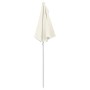 Halbrunder Gartenschirm mit Mast 300x150 cm sand von vidaXL, Sonnenschirme - Ref: Foro24-315559, Preis: 24,68 €, Rabatt: %