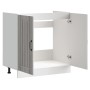Panel para lavavajillas Lucca madera contrachapada sonoma gris de , Armarios de cocina - Ref: Foro24-853693, Precio: 84,89 €,...