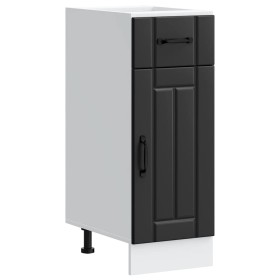 Mueble bajo de cocina Lucca madera ingeniería negra von , Küchenschränke - Ref: Foro24-853698, Preis: 71,90 €, Rabatt: %