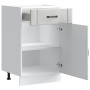 Mueble bajo de cocina Lucca madera contrachapada gris cemento von , Küchenschränke - Ref: Foro24-853721, Preis: 88,22 €, Raba...