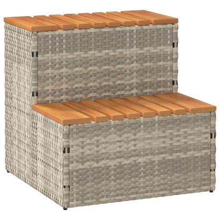 Escalón bañera hidromasaje gris claro 50x50x50,5 cm by , Pool and spa accessories - Ref: Foro24-4103943, Price: 83,90 €, Disc...