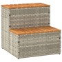 Escalón bañera hidromasaje gris claro 50x50x50,5 cm by , Pool and spa accessories - Ref: Foro24-4103943, Price: 83,90 €, Disc...