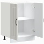 Mueble bajo para fregadero Lucca blanco brillante von , Küchenschränke - Ref: Foro24-853679, Preis: 91,79 €, Rabatt: %