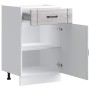 Mueble bajo de cocina Lucca madera contrachapada gris sonoma von , Küchenschränke - Ref: Foro24-853723, Preis: 95,01 €, Rabat...