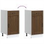 Mueble bajo de cocina Lucca roble marrón von , Küchenschränke - Ref: Foro24-853714, Preis: 78,92 €, Rabatt: %