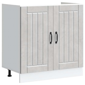 Mueble bajo fregadero Lucca madera reconstituida de , Armarios de cocina - Ref: Foro24-853691, Precio: 82,66 €, Descuento: %