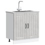 Mueble bajo fregadero Lucca madera reconstituida von , Küchenschränke - Ref: Foro24-853691, Preis: 83,53 €, Rabatt: %