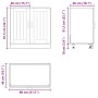 Mueble bajo fregadero Lucca madera reconstituida von , Küchenschränke - Ref: Foro24-853691, Preis: 83,53 €, Rabatt: %