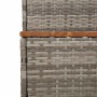 Escalón bañera hidromasaje gris 50x50x50,5 cm ratán sintético by , Pool and spa accessories - Ref: Foro24-4103941, Price: 81,...