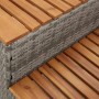 Escalón bañera hidromasaje gris 50x50x50,5 cm ratán sintético by , Pool and spa accessories - Ref: Foro24-4103941, Price: 81,...