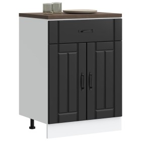 Mueble bajo de cocina Lucca madera ingeniería negra von , Küchenschränke - Ref: Foro24-853728, Preis: 94,20 €, Rabatt: %
