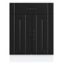 Mueble bajo de cocina Lucca madera ingeniería negra von , Küchenschränke - Ref: Foro24-853728, Preis: 94,20 €, Rabatt: %