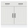 Mueble bajo de cocina Lucca madera de ingeniería blanca von , Küchenschränke - Ref: Foro24-853737, Preis: 116,72 €, Rabatt: %