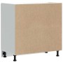 Mueble bajo de cocina Lucca madera de ingeniería blanca von , Küchenschränke - Ref: Foro24-853737, Preis: 116,72 €, Rabatt: %