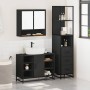 Juego de muebles de baño 3 pzas madera contrachapada negro von , Badezimmermöbel - Ref: Foro24-3301180, Preis: 264,00 €, Raba...
