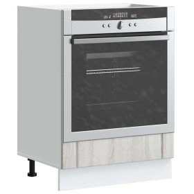 Armario de horno Lucca madera contrachapada sonoma gris von , Küchenschränke - Ref: Foro24-853763, Preis: 67,61 €, Rabatt: %