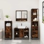 Set de muebles baño 3 pzas madera contrachapada roble ahumado von , Badezimmermöbel - Ref: Foro24-3301182, Preis: 232,77 €, R...