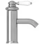 Silberner Waschbeckenhahn 130x180 mm von vidaXL, Wasserhähne - Ref: Foro24-149074, Preis: 38,78 €, Rabatt: %