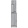 Set de muebles de baño 4 pzas madera contrachapada gris sonoma by , Bathroom furniture - Ref: Foro24-3301238, Price: 374,36 €...