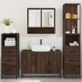 Set de muebles baño 4 pzas madera contrachapada roble marrón by , Bathroom furniture - Ref: Foro24-3301284, Price: 355,18 €, ...