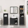 Juego de muebles de baño 4 pzas madera contrachapada negro von , Badezimmermöbel - Ref: Foro24-3301265, Preis: 357,46 €, Raba...