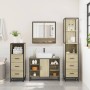 Juego de muebles de baño 4 pzas contrachapada roble sonoma by , Bathroom furniture - Ref: Foro24-3301301, Price: 333,58 €, Di...