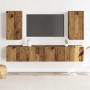 Muebles de TV de pared 4 uds madera vieja madera de ingeniería von , TV-Möbel - Ref: Foro24-3328981, Preis: 146,39 €, Rabatt: %