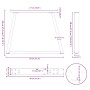 Patas para mesa de comedor forma V 2 uds negro 30x(30-31,3) cm by , Table legs - Ref: Foro24-4012520, Price: 55,08 €, Discoun...