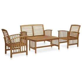Gartenmöbel-Set 4-teilig aus massivem Akazienholz von vidaXL, Gartensets - Ref: Foro24-3057971, Preis: 314,76 €, Rabatt: %