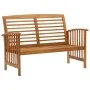 Gartenmöbel-Set 4-teilig aus massivem Akazienholz von vidaXL, Gartensets - Ref: Foro24-3057971, Preis: 314,30 €, Rabatt: %