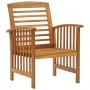 Gartenmöbel-Set 4-teilig aus massivem Akazienholz von vidaXL, Gartensets - Ref: Foro24-3057971, Preis: 314,30 €, Rabatt: %