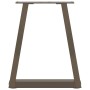 Patas mesa de comedor en forma de V 2 uds acero natural Acero by , Table legs - Ref: Foro24-4012543, Price: 49,31 €, Discount: %
