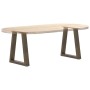 Patas mesa de comedor en forma de V 2 uds acero natural Acero by , Table legs - Ref: Foro24-4012543, Price: 49,31 €, Discount: %